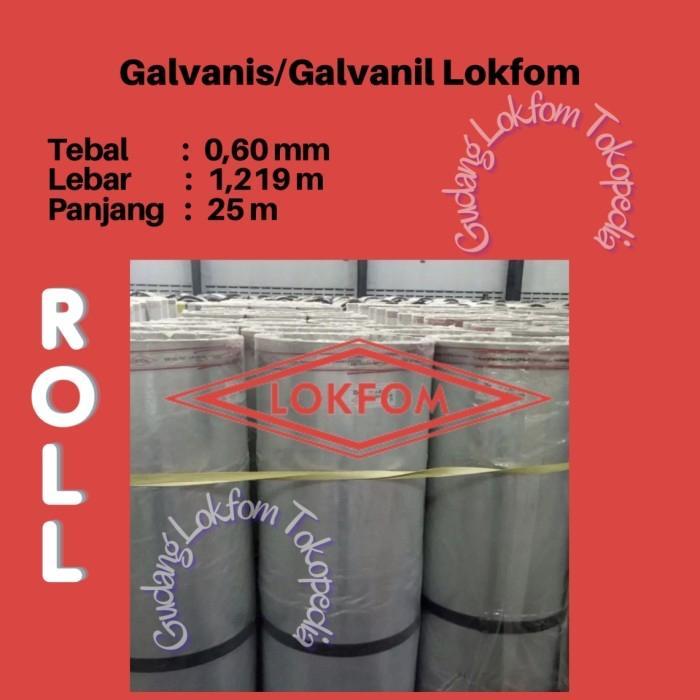 Seng Galvanis Galvanil BJLS Lokfom 0,60 mm (roll)