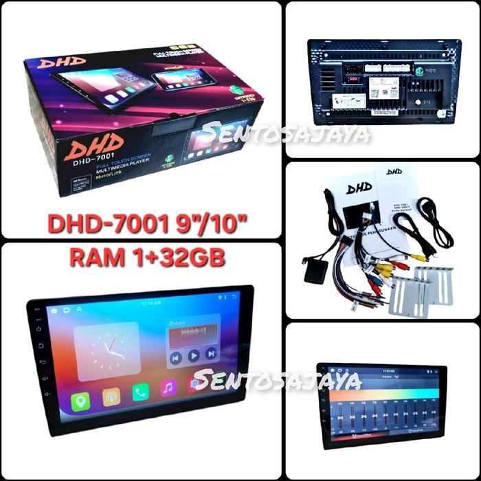 Original Headunit Android 9Inch Dhd-7001 Ram 1+32Gb
