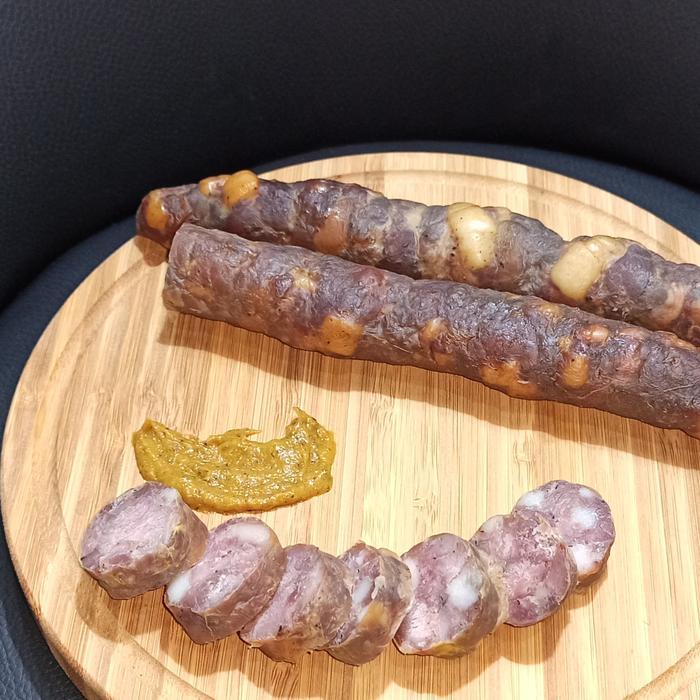 READY Smoked Dried Pork Sausage / Kolbasa Ohotskaya