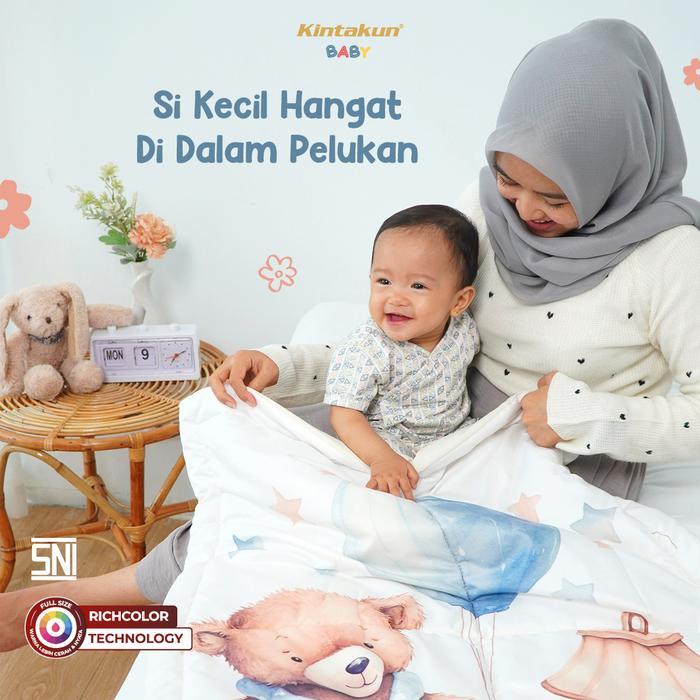 Selimut Bayi Terbaik [Kintakun Baby] Selimut Bayi Comforter Bedcover Baby Only Multifungsi Katun