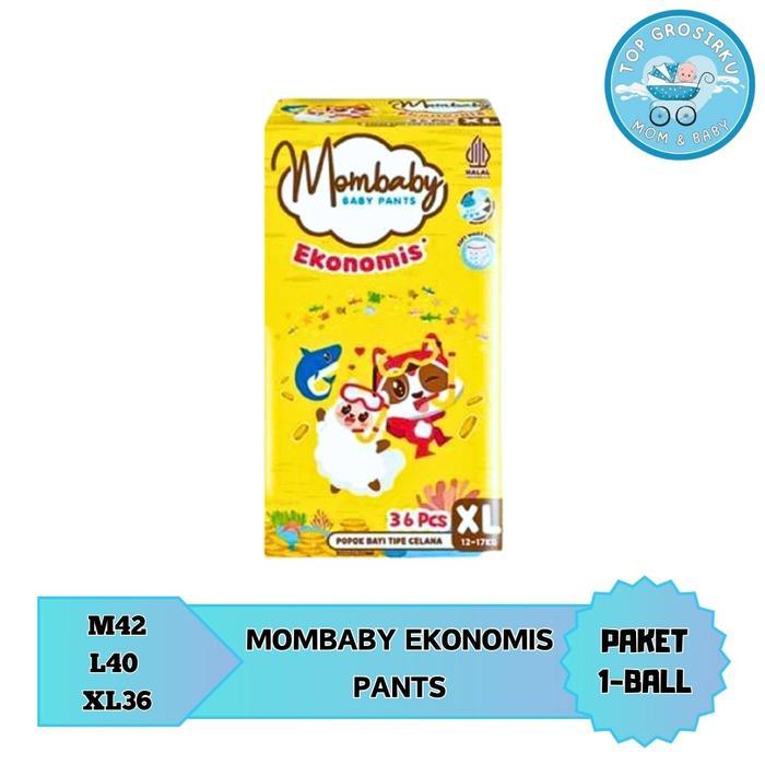 Home Shop - Paket 1-Ball Mombaby Ekonomis Pants M42/L40/Xl36/Topku Terbaru 
