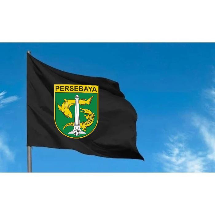 Bendera Persebaya / Persebaya Wani - Warna Hitam