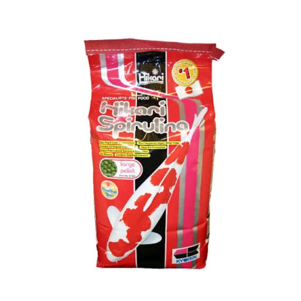 Hikari Spirulina 5Kg - Pakan Koi Import Original Jepang