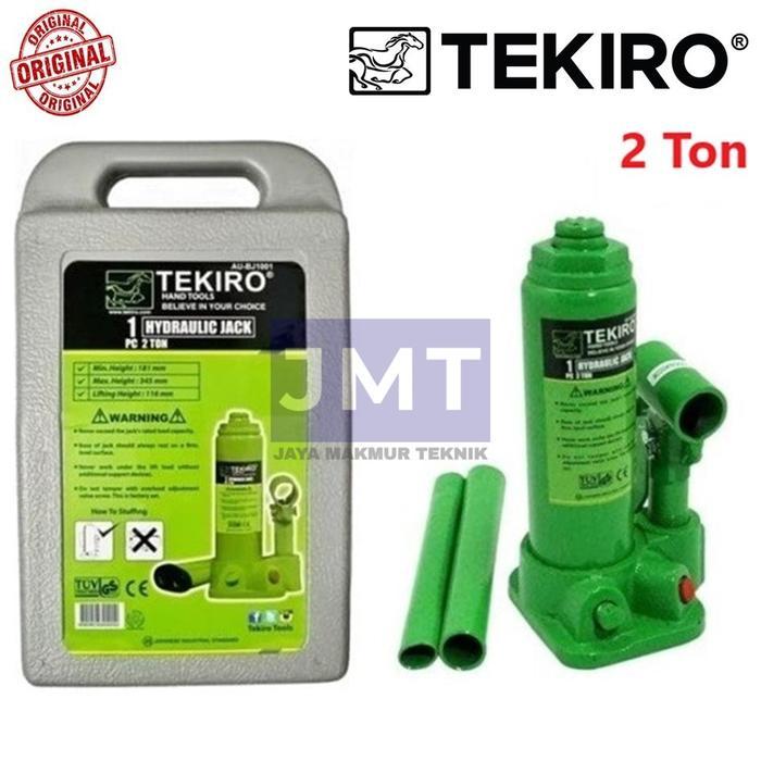 Tekiro Dongkrak Botol Hidrolik 2-100 Ton