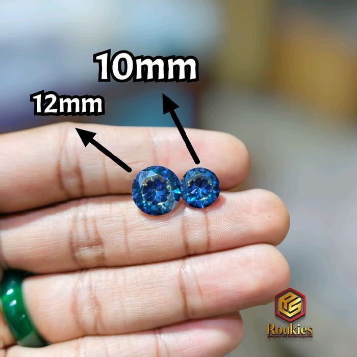 [HANYA BATU] Batu Permata Mistik Biru Quartz