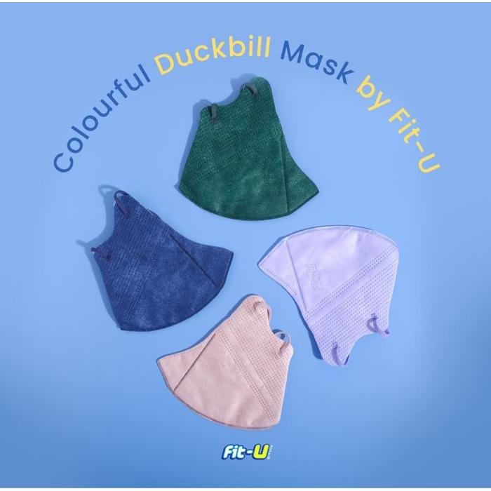 TERLARIS Masker Duckbill Fit U Mask 3 Ply Earloop Box Isi 50 Pcs Orinal
