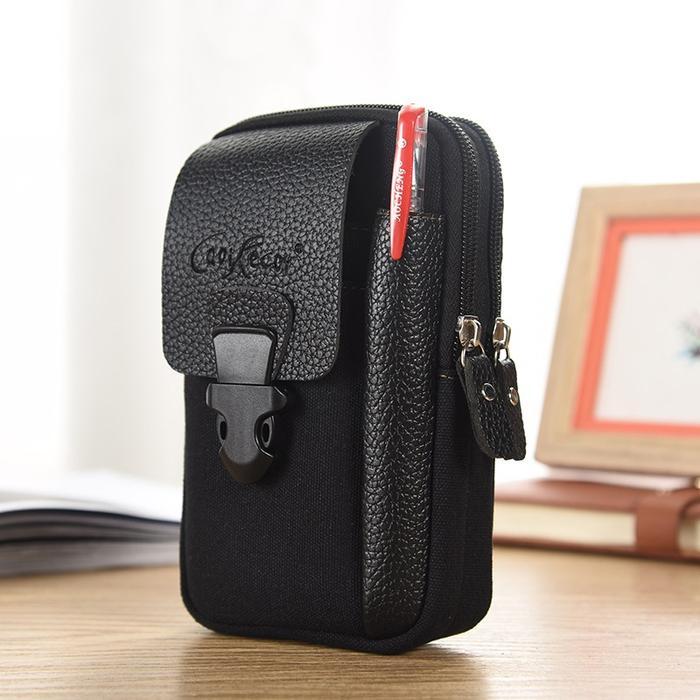 Eiger Wallets - Tas Pinggang Pria Dompet Hp Cowok Kanvas