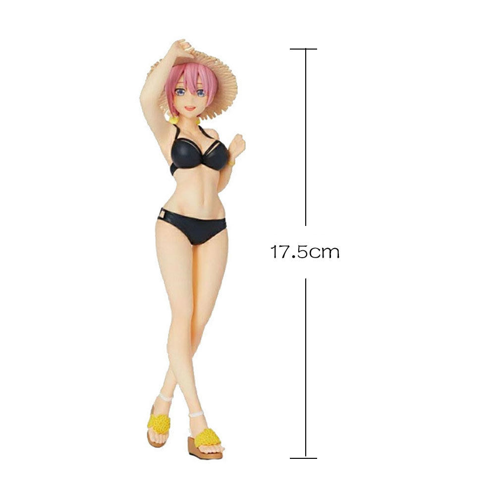 Anime Nakano Ichika Figure Nakano Nino Nakano Itsuki Nakano Yotsuba Action Figure Swimsuit Girl