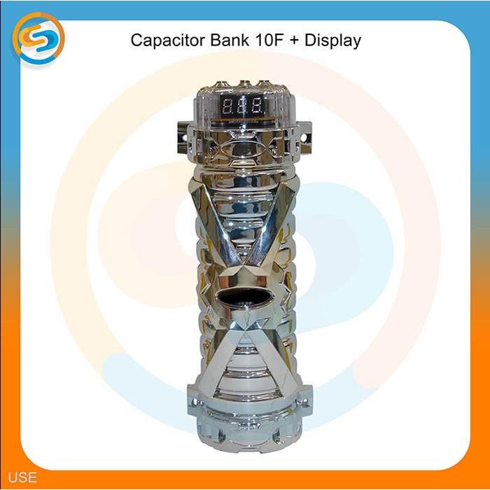 Power Capasitor 10 Farad Display - Kapasitor Bank 10 Farad Use