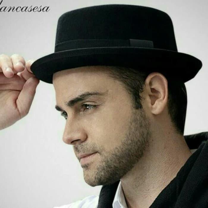 Flash Sale Pork Pie Hat Topi Bulat Fedora Original