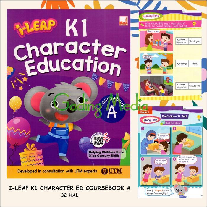 PAKET I-LEAP K1-K2 ENGLISH-SCIENCE-MATHS-CHARACTER-CHINESE-PHONICS