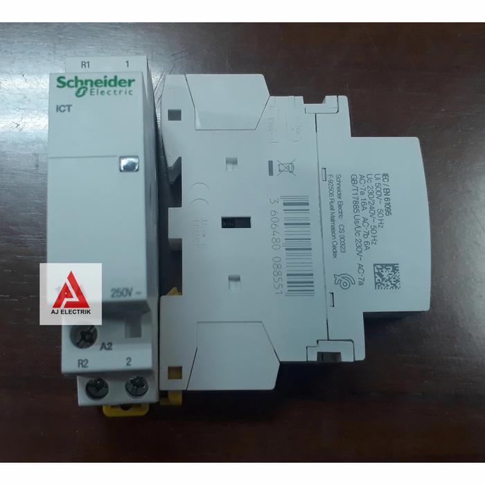 Schneider Kontaktor 1 Phase 25Ampere 1No / Ict Din A9C20731