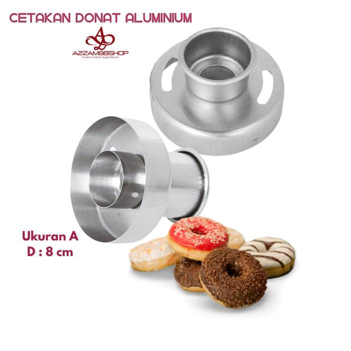 READY Cetakan Donat Donuts Jco Kecil Sedang Besar 6 7 8 Cm Kitchenre Aluminium