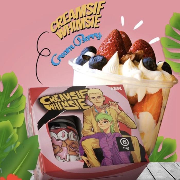 UA CREAMSIE WHIMSIE V2 MON BERRY 60ML CREAM BERRY BY VEM
