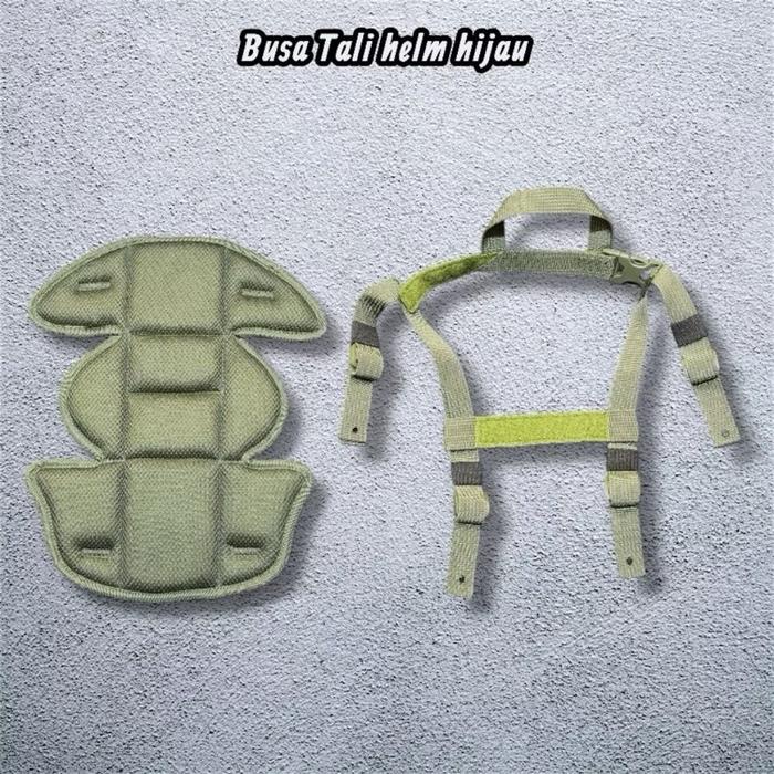 Busa Helm Tactical Tali Helm Hijau Tactical Co