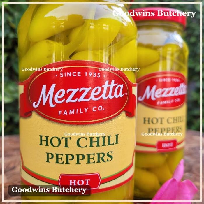 

MEZZETTA HOT CHILI PEPPERS PICKLE ASINAN ACAR CABE PEDAS USA IMPORTED 16FL.OZ 473G