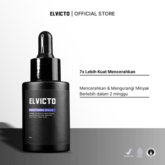 frr_ Elvicto Paket Ganteng A Brightening Serum, Sunscreen Paket Perawatan Pria Untuk