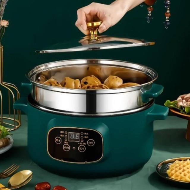 Panci Listrik Jumbo 3.2 Liter Panci Listrik Serbaguna Bisa Untuk Menggoreng Dan Menus #PanciListrik