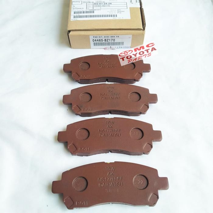 Jual Brake Pad Kampas Rem Depan Avanza Xenia Rush Terios 04465-Bz170 Kode 170