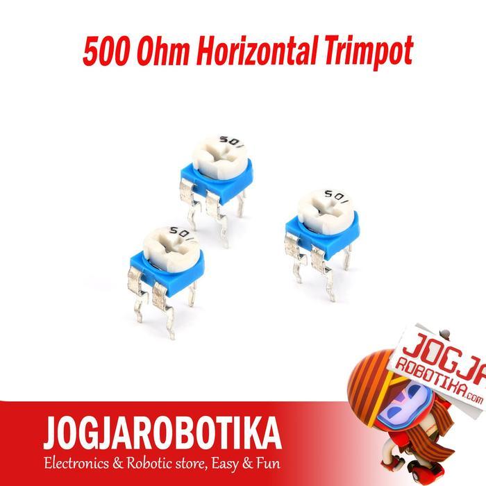 500 Ohm Horizontal Trimpot