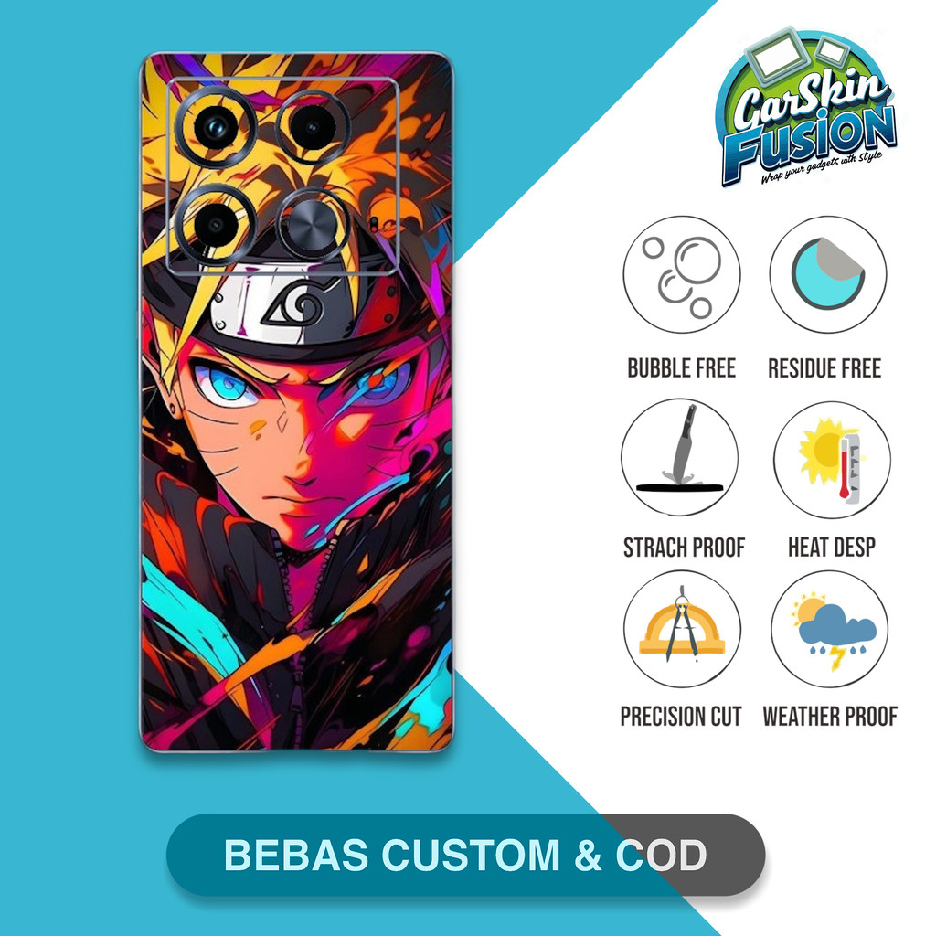 Garskin Skin Infinix Note 40 NRT Anti-Scratch Protector Case | by Fusion Kode - 7ds