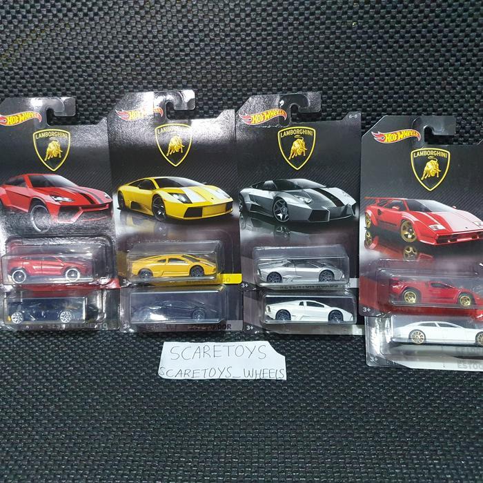 hot wheels lamborghini series 2017 set
