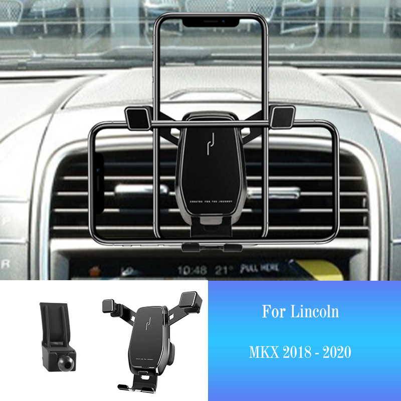 Car Mobile Phone Holder for Lincoln MKX 2019 2020 Smartphone Mount