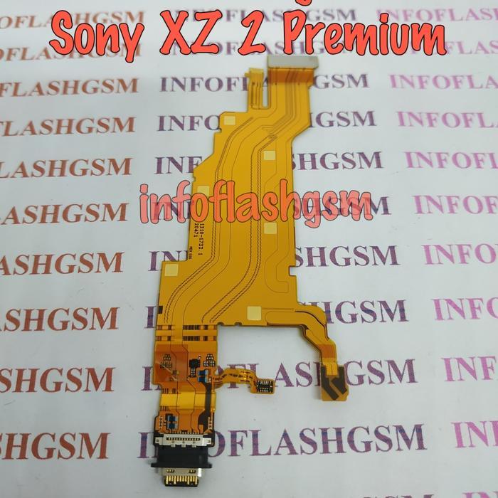 Stok Baru Flexibel Flexible Konektor Charger Cas Sony XZ2 XZ 2 Premium