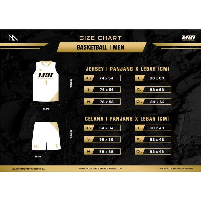 Jersey Basket Msi - Threepeat Dbl Sma 70 Bulungan (Home)