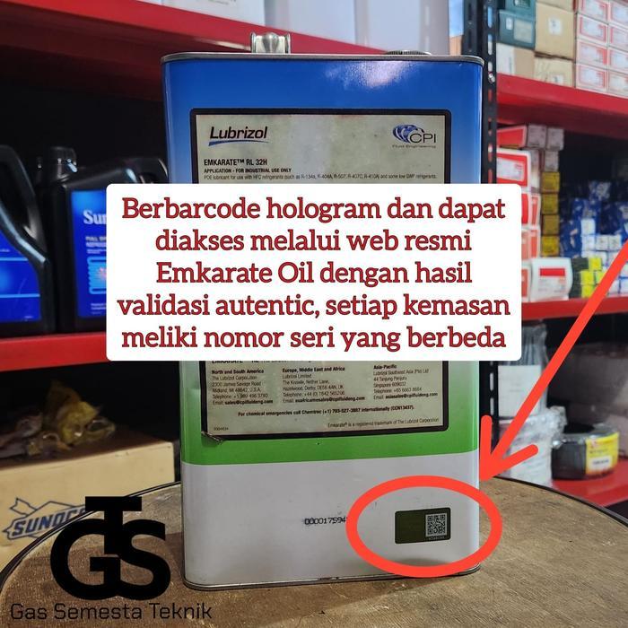 Oli Emkarate Rl32H Original Oli Emkarate Rl 32H Oli Emkarate Rl32