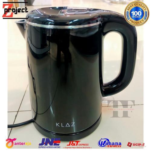 Klaz Teko Listrik Double Wall 1 Liter / Teko Ketel Listrik Pemanas Air