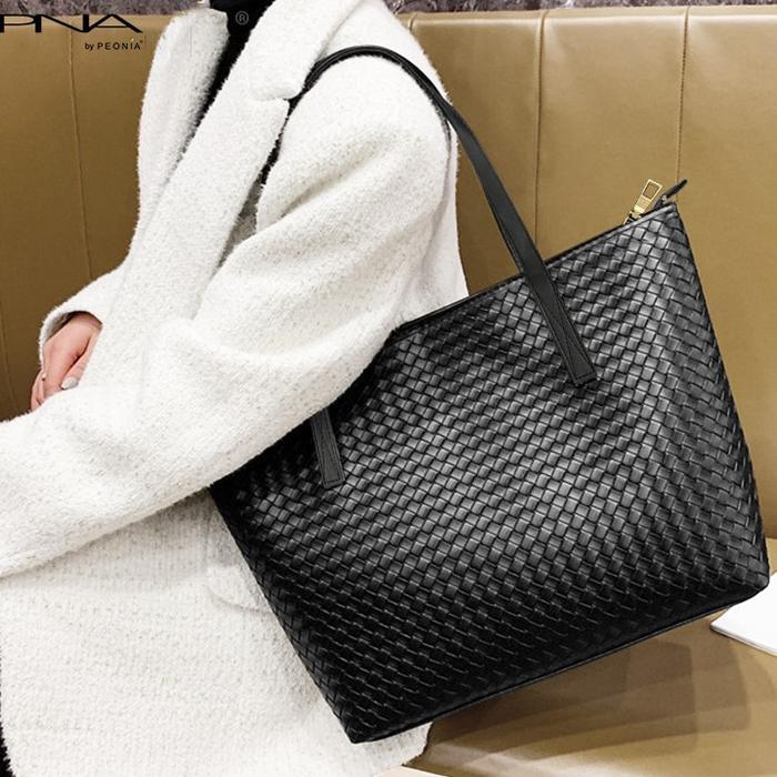 Palomino Bags - Yossy Tote Bag Tas Besar Korea Wanita Resleting Model Korea Terbaru Selempang Bahu