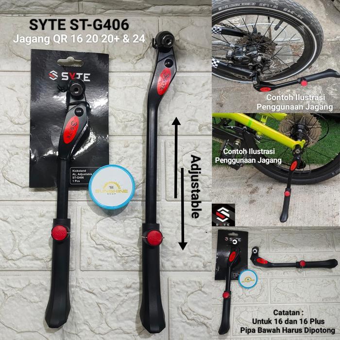 Jagang Samping Qr Syte Standar Sepeda Lipat 16 18 Dan 20 Hub Freehub Quick Release