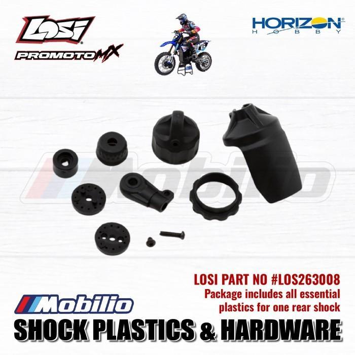 Losi Part #Los263008 Shock Plastics And Hardware For Rc Losi Promoto Mx Motorcycle