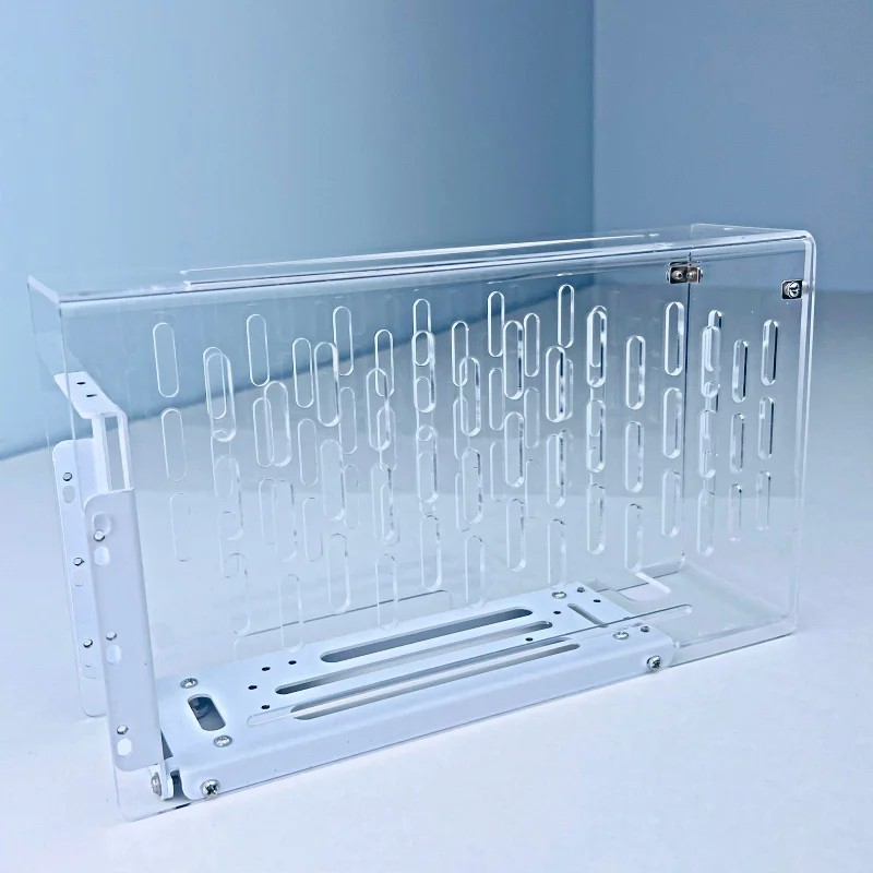 LAPTOP EGPU CASE EXTERNAL GRAPHICS CARD BRACKET BASE+ACRYLIC FRAME VIDEO CARDS DOCK GPU HOLDER