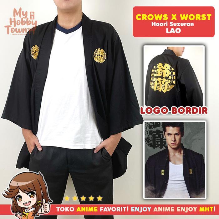 Haori Crow Zero Crows X Worst Suzuran Lao Kostum Cosplay