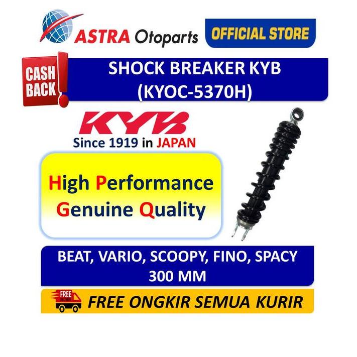 Shock Breaker Belakang Kayaba Kyb Oc Vario Beat Scoopy Spacy Fino
