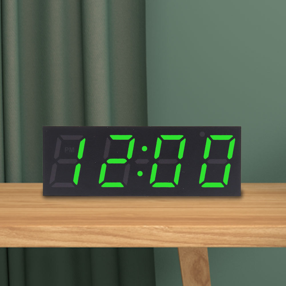 LED Digital Tube Clock DIY Electronic Kit Time Week Temp Date Display 4 Digit DIY LED Digital Clock 