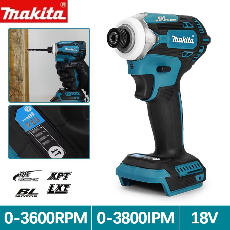 Makita DTD171 Impact Driver Motor Bare Tool Unit Brushless Impact Driver 18V Brushless Cordless Impa