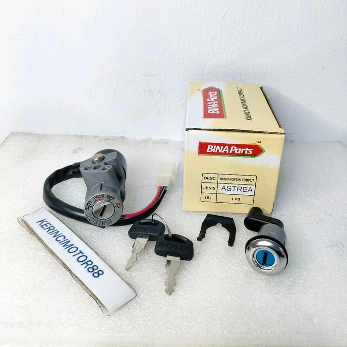 Rodajaya Parts - Kunci Kontak Set Assy Astrea C 800 Astrea 800 Komplit Bina Parts Motorcycle