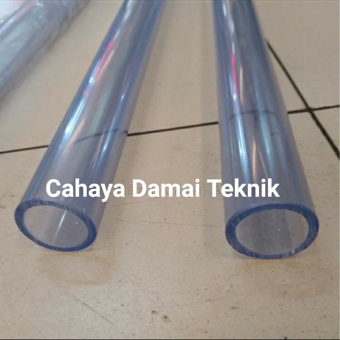 Pipa Pvc Clear Transparan 2"Inch Pipa Pvc Bening Sch 40