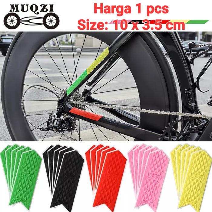 READY STOCK Pelindung Rantai Sepeda Pelindung Frame Rangka Sepeda Lipat MTB Road