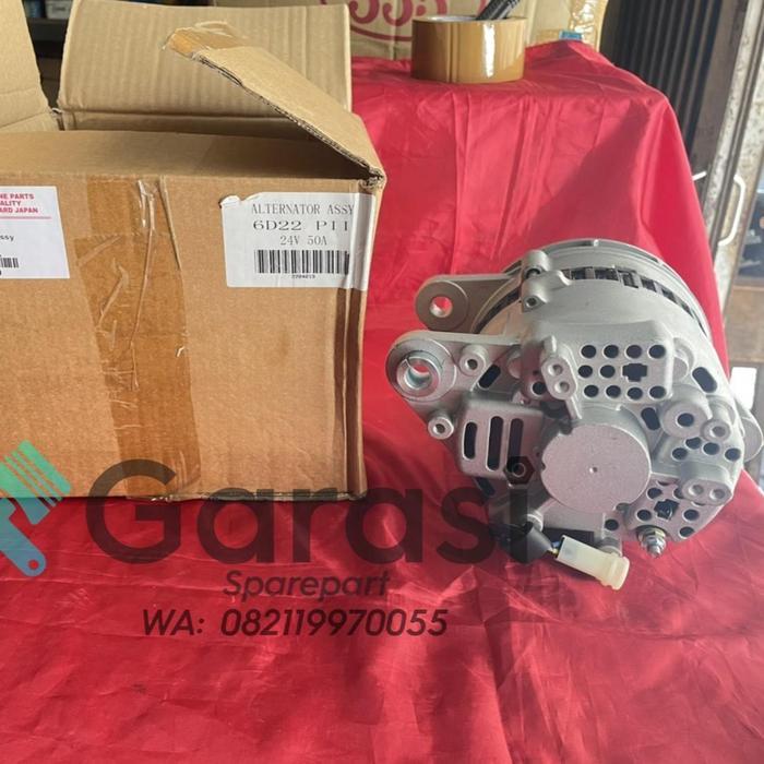 Dinamo Ampere / Alternator Assy Mitsubishi Fuso 6D22