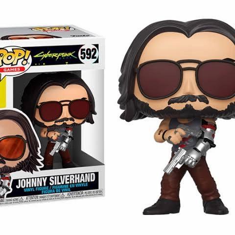 HOT SALE FUNKO POP CYBERPUNK JOHNNY SILVERHAND 592 TERMURAH