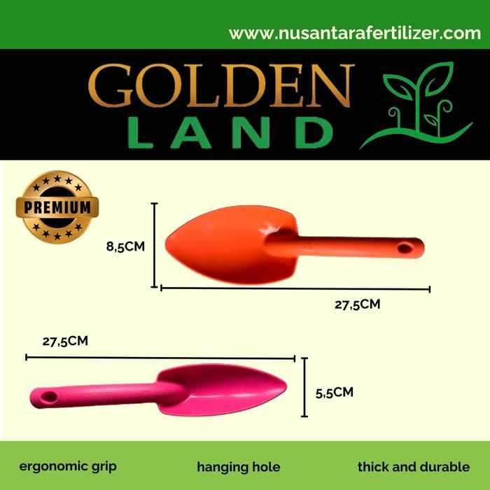 GOLDEN LAND Sekop Plastik Tanaman/ Sekop Plastik Taman/ Sekop Plastik Tepung/ Sekop Plastik Camilan/