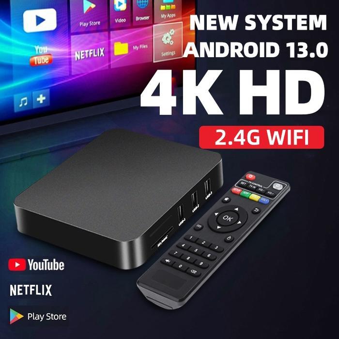 Premium Mxq Pro Android Box 4K Tv Box 16Gb Ram 256Gb Rom Stb 2.4G Wifi Smart Unlock Box Android