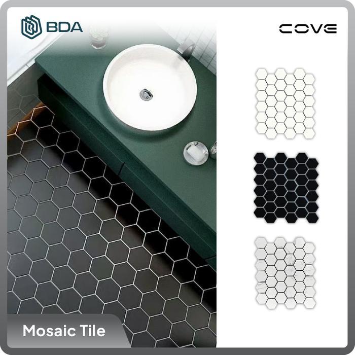 [] BDA Granite Tile Keramik Dinding Kamar Mandi Keramik Dinding Dapur Mosaic Tiles Keramik Mozaik