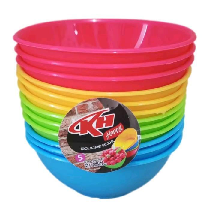 mangkuk happy s 12 pc mangkuk plastik mangkuk kecil