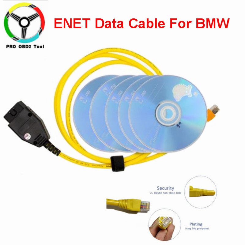 10pcs ENET Date Cable for BMW F-Series ICOM ENET Cable Coding Cable