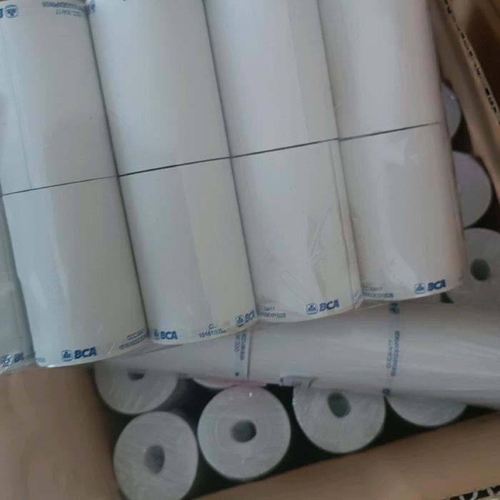 Diskon 20 Roll Kertas Thermal Edc 57X40Mm Logo Bca Original